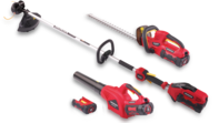 Produkte des Akku-Systems.
