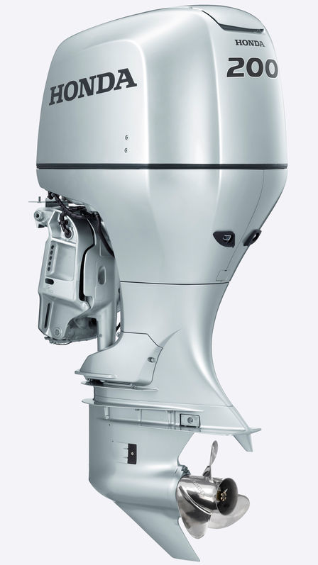 Nahaufnahme des BF200-Motors
