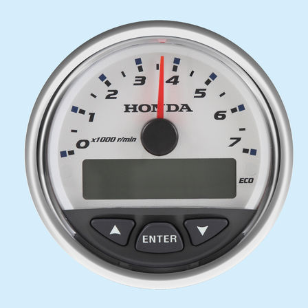 Nahaufnahme Bootsinstrument