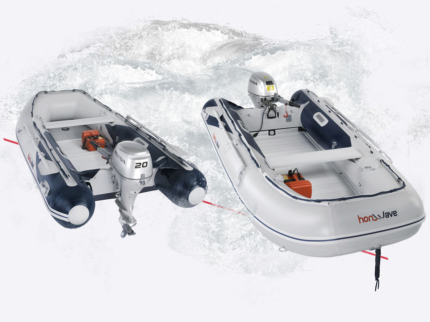 2 Honda Schlauchboote
