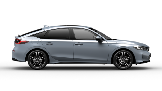 Honda Civic Hybrid front facing three quarter