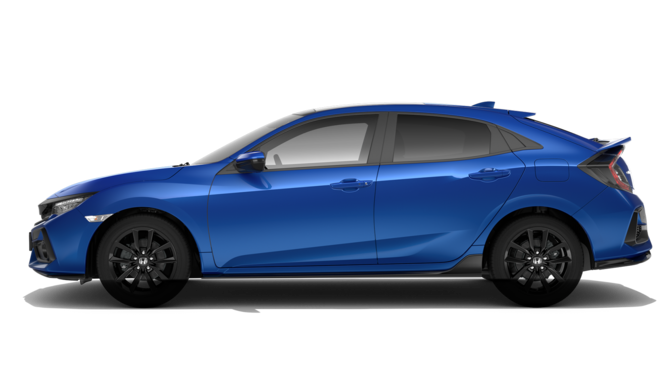 Honda Civic, Seitenansicht.
