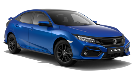 Honda Civic, Frontansicht.