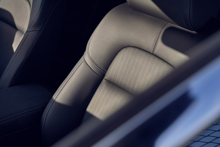 Ledersitze eines Honda Fahrzeugs