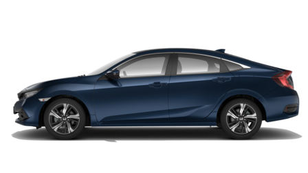 Honda Civic Limousine, Seitenansicht.