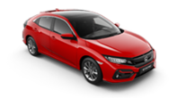 roter Honda Civic