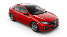 roter Honda Civic