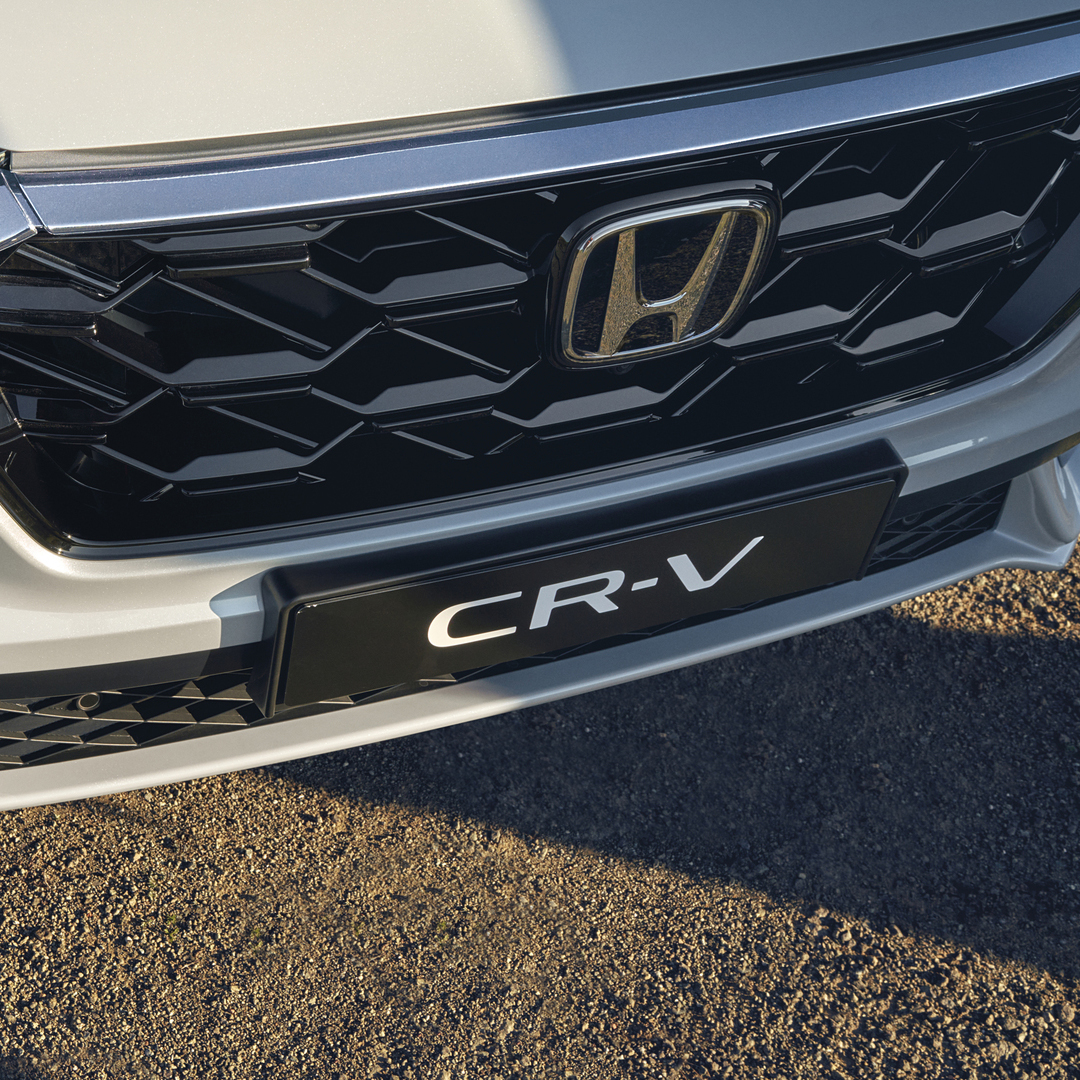 Honda CR-V Hybrid, Nahaufnahme des Frontgrills.