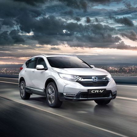 Front Facing three quarters Honda CR-V