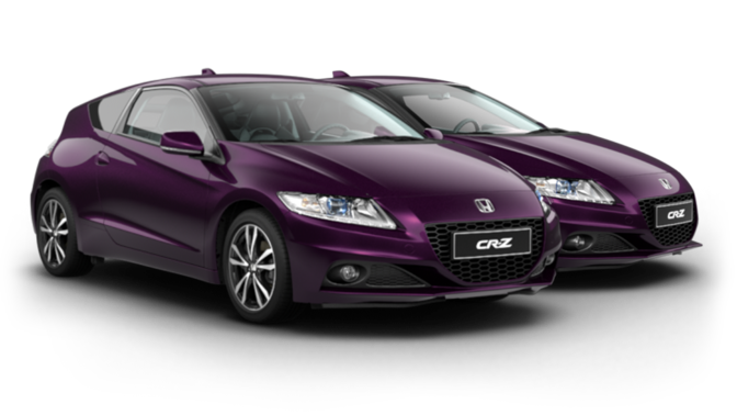 Lila Honda CR-Z