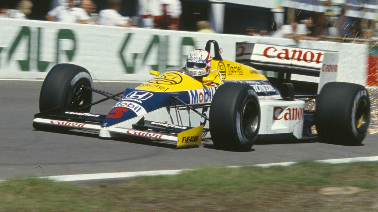 Keke Rosberg gewann den Großen Preis von Dallas in den USA in einem Williams-Rennwagen mit Honda Motor.