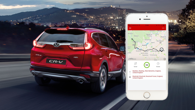 My Honda App – Fahrtanalyse