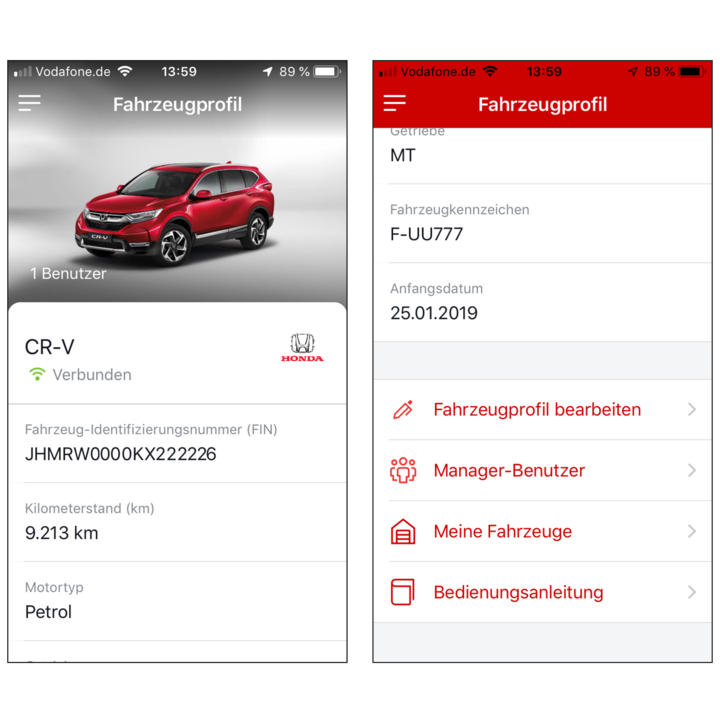 My Honda App Faqs Haufig Gestellte Fragen Honda De