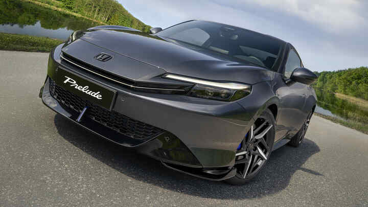 Nahaufnahme eines Prelude mit Black-Paket.