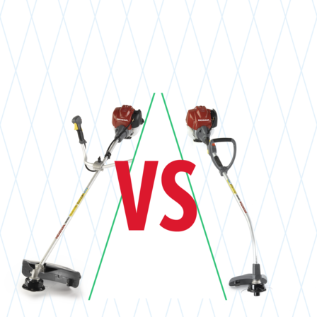 2 Freischneider mit Vergleichsabbildung.