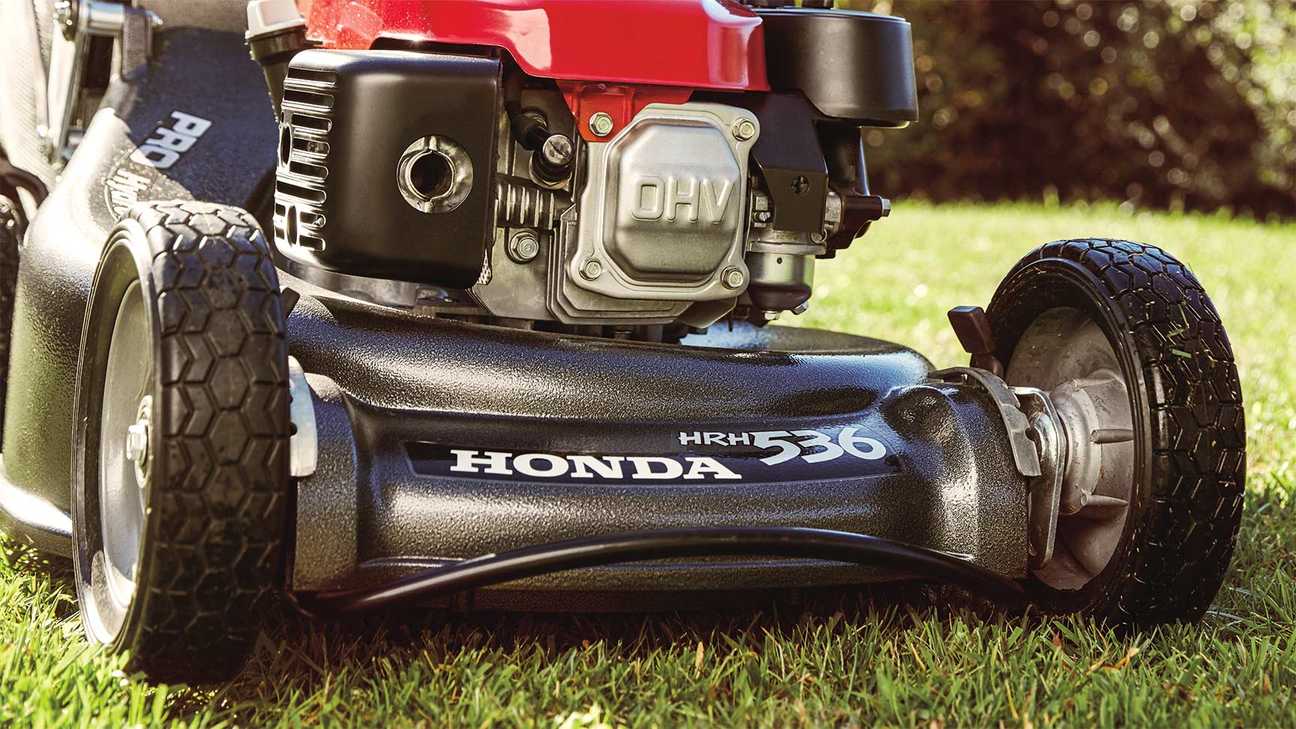 Honda HRH Übersicht Rasenmäher Honda DE