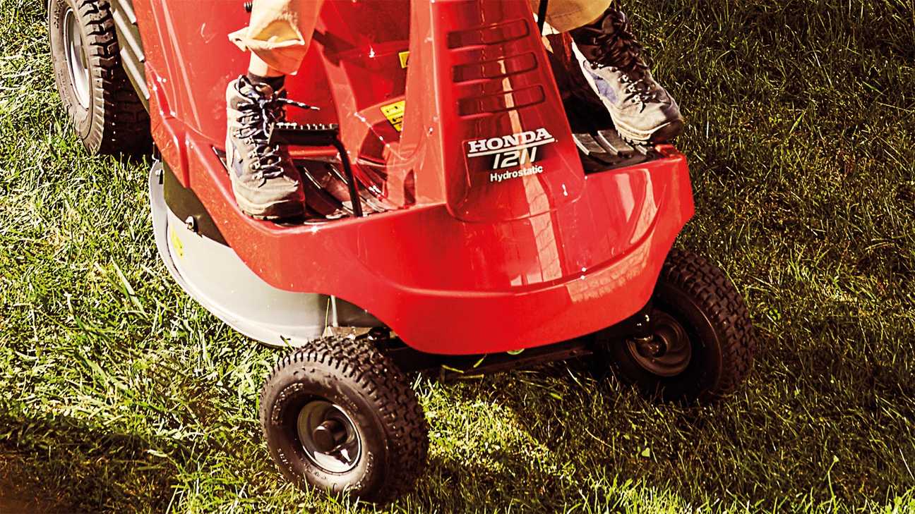 Übersicht Rasentraktoren Rasen & Garten Honda DE