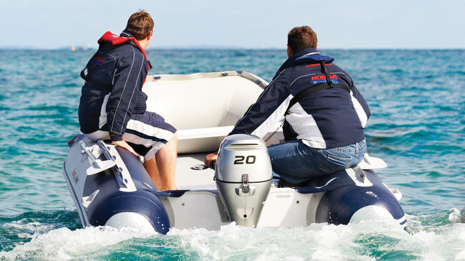Honda Schlauchboot in Küstengewässern, Einsatz nach Modell