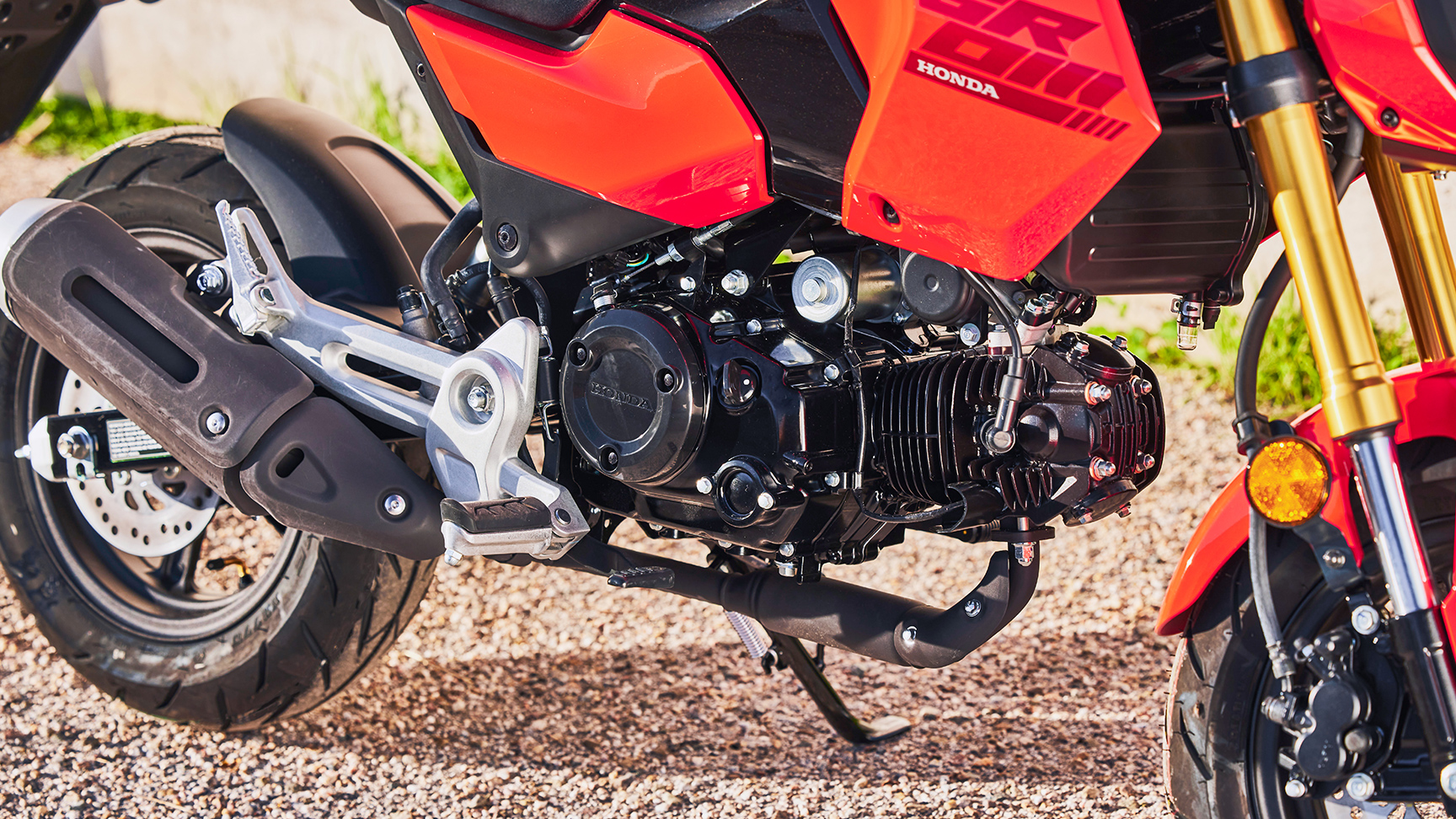 MSX125 Grom, Nahaufnahme des Motors