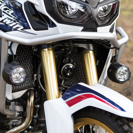 Vorderansicht der Honda Africa Twin