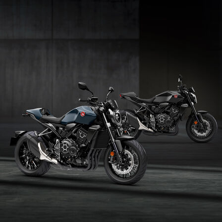 Honda CB1000R Black Edition Matte Jeans Blue Metallic