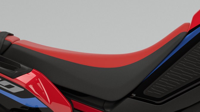 Honda Africa Twin mit niedriger und hoher Sitzbank