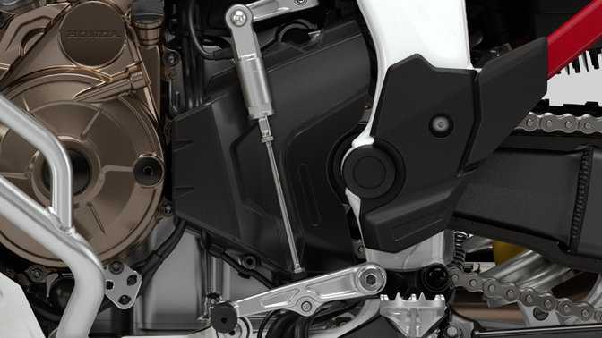 Quickshifter der Honda Africa Twin