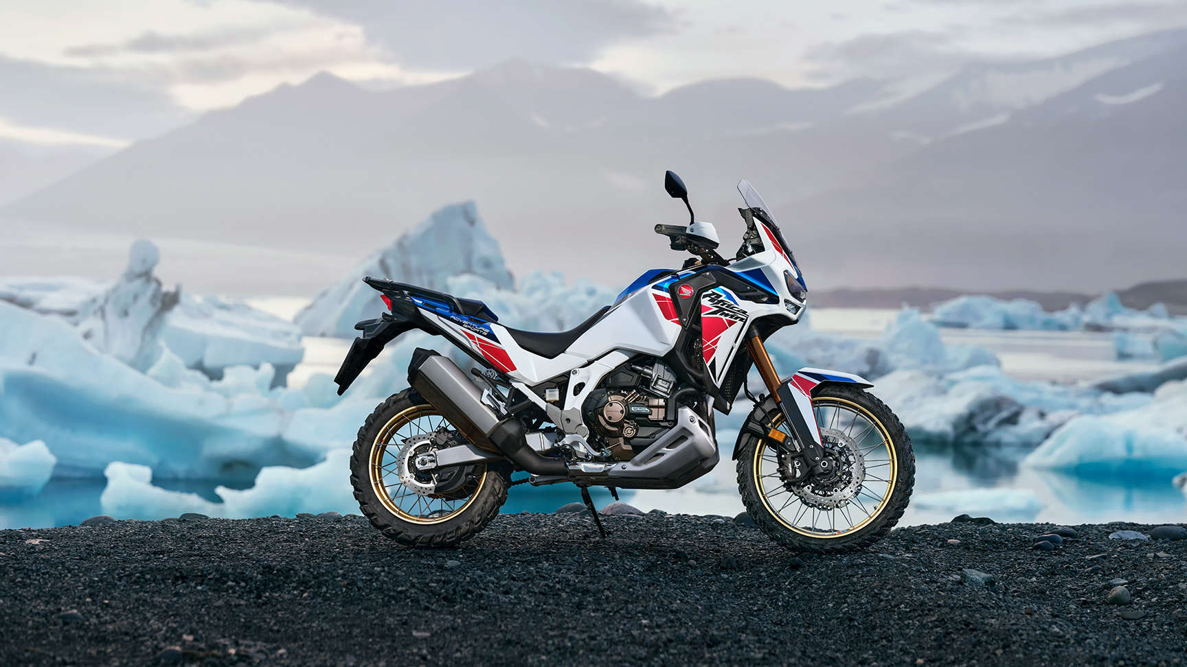 Aufnahme der Honda Africa Twin Adventure Sports
