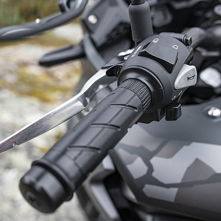 CB500X, Nahaufnahme des linken Griffs
