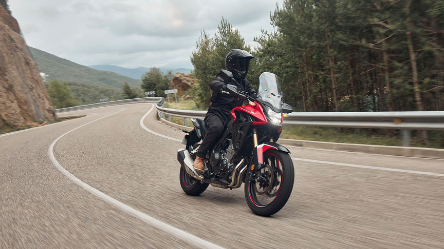 CB500X, die Reise beginnt