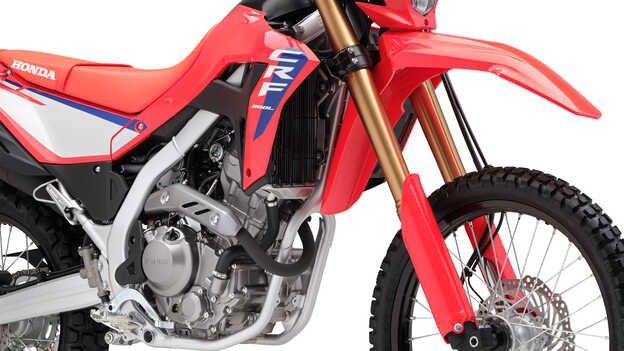 Honda CRF300L- und CRF300 Rally-Motorrad.