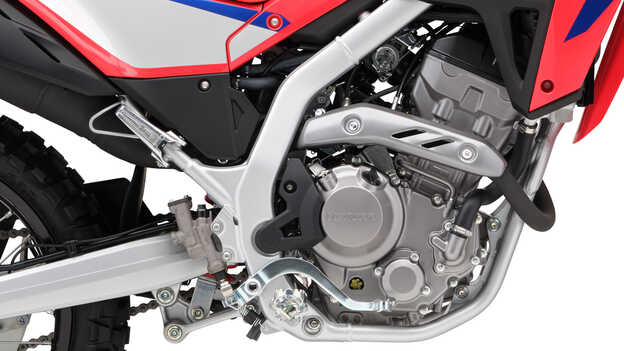 Honda CRF300L- und CRF300 Rally-Motorrad.