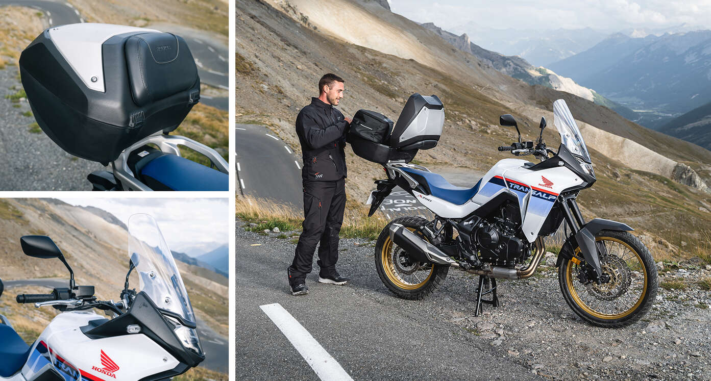 XL750 Transalp mit Urban-Paket.