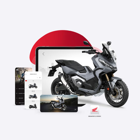 Honda X-ADV App-Ansicht.