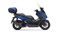 Forza 125 mit Smart Top Case 2025 Matt Pearl Pacific Blue