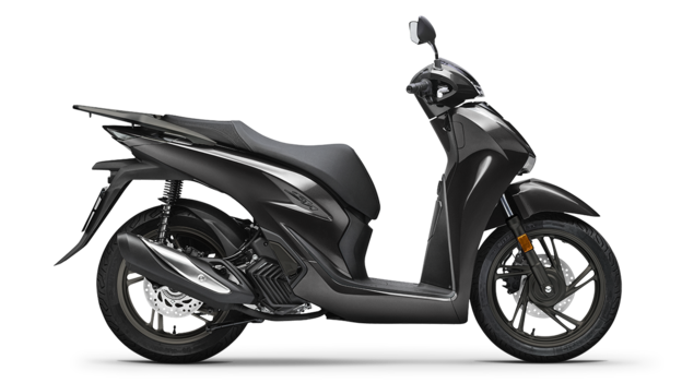 Honda SH125i, Seitenansicht