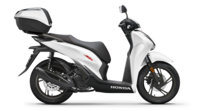 SH125i mit Top Case Smart Key-System 2024 Matt Pearl Cool White (2)