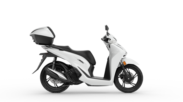 Honda SH125i, Seitenansicht