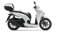 SH350i mit Smart Top Case 2024 Matt Pearl Cool White
