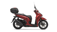SH350i mit Smart Top Box 2025 Matt Pearl Diaspro Red