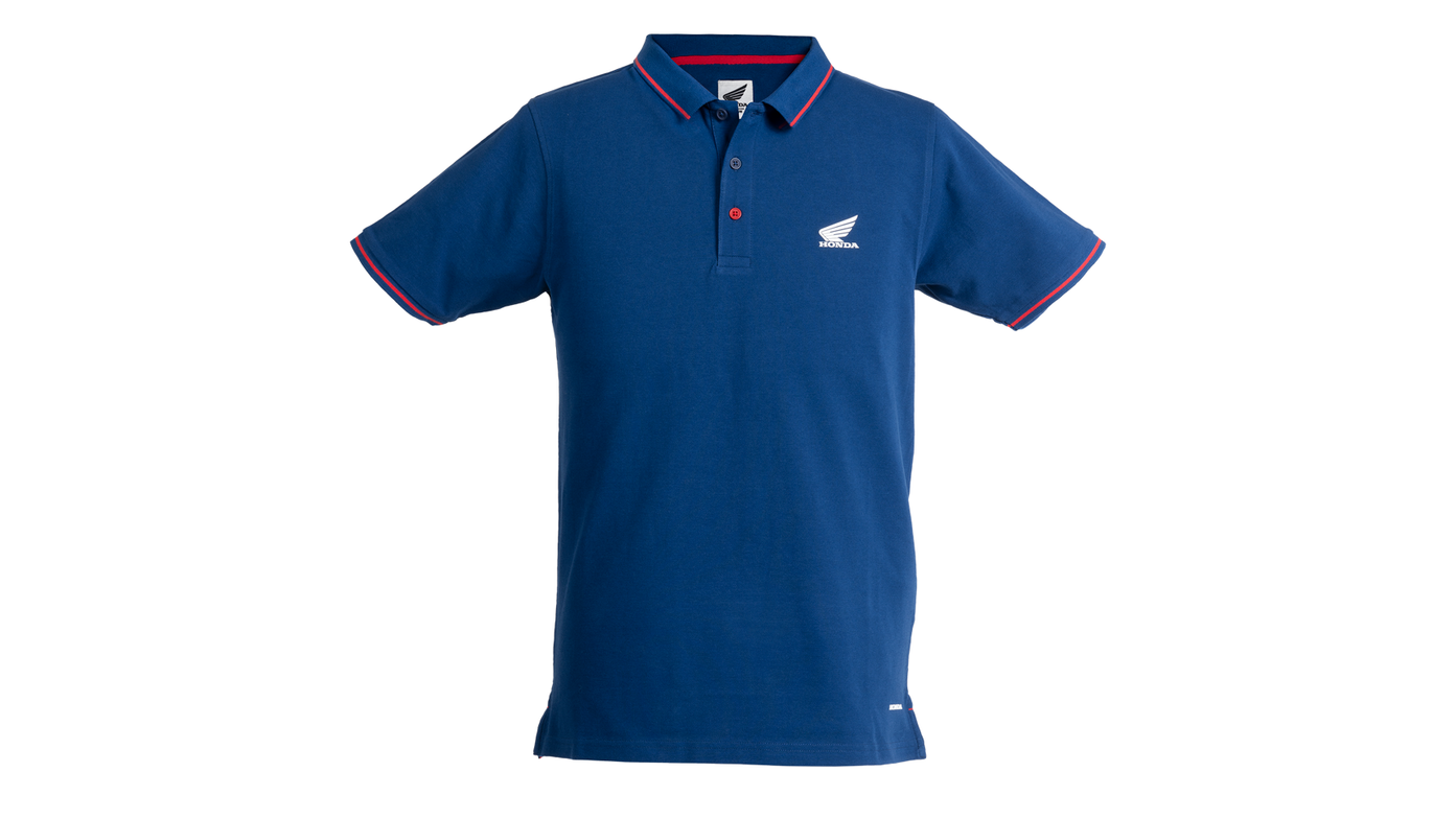 Poloshirt Blau 2025