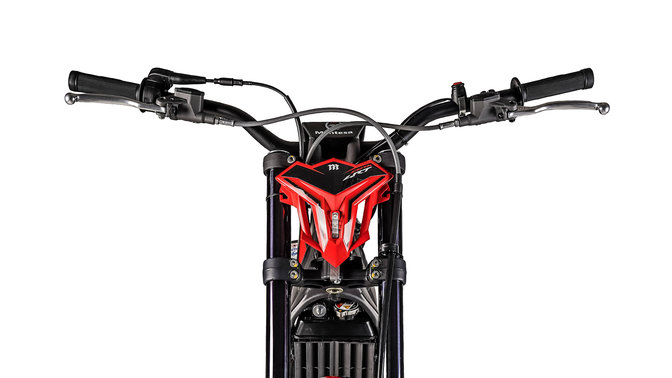 Nahaufnahme Lenker Honda Montesa Cota 4RT 260R von vorne.