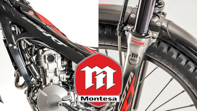 Honda Montesa Cota 4RT 260R mit Race Kit.