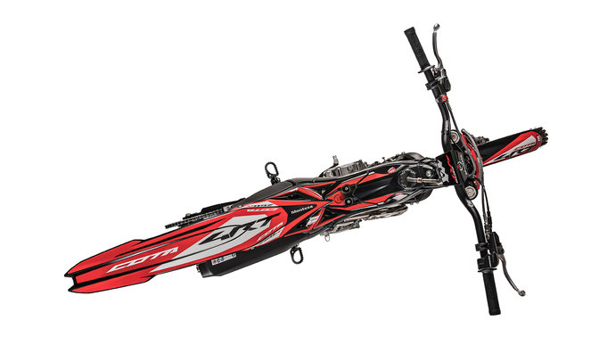 Honda Montesa Cota 4RT 260R von oben.