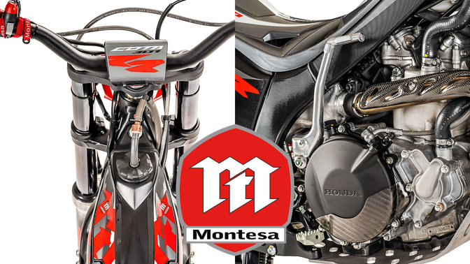 Honda Montesa Cota 4RT 301RR mit Race Kit.