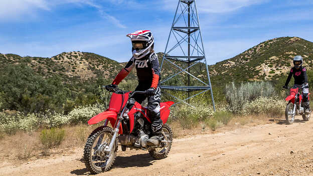 CRF110F, Sanftes 4-Gang-Getriebe