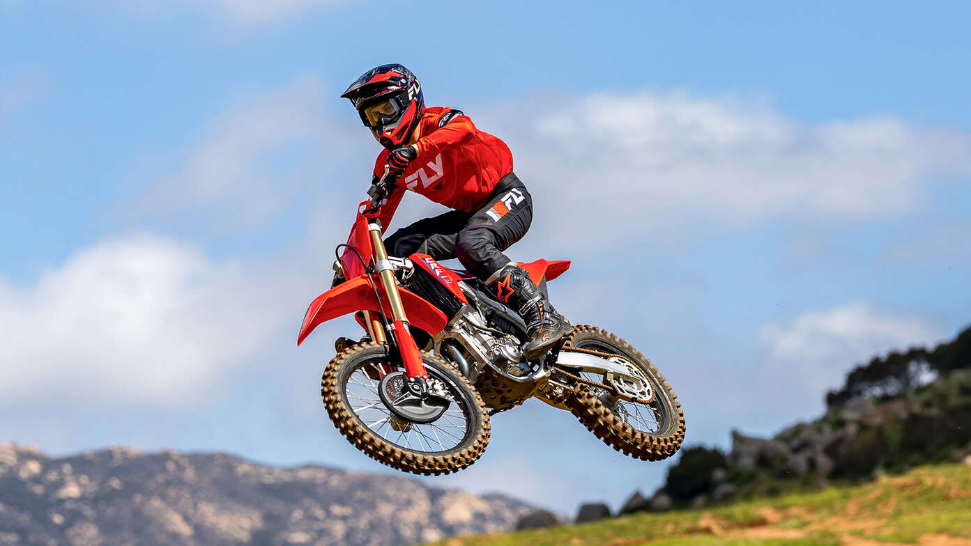 2025 CRF450R dynamisches Bild