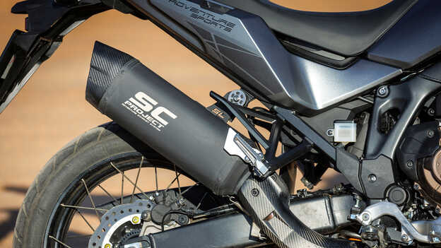 Africa Twin SC-Project-Schalldämpfer, Farbvarianten, statische Abbildung