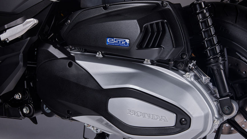 Forza 350, zeitgemäßer, flüssigkeitsgekühlter Motor mit SOHC
