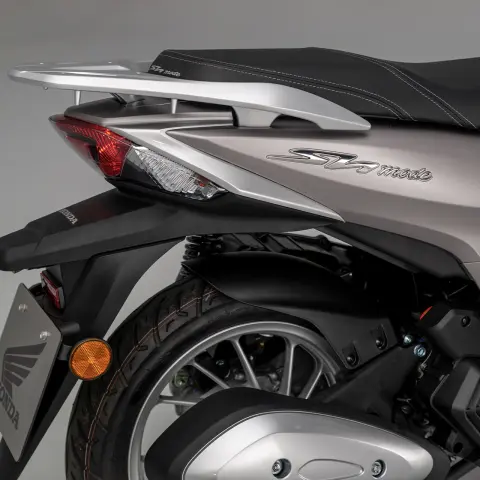 SH Mode 125, 3/4-Heckansicht